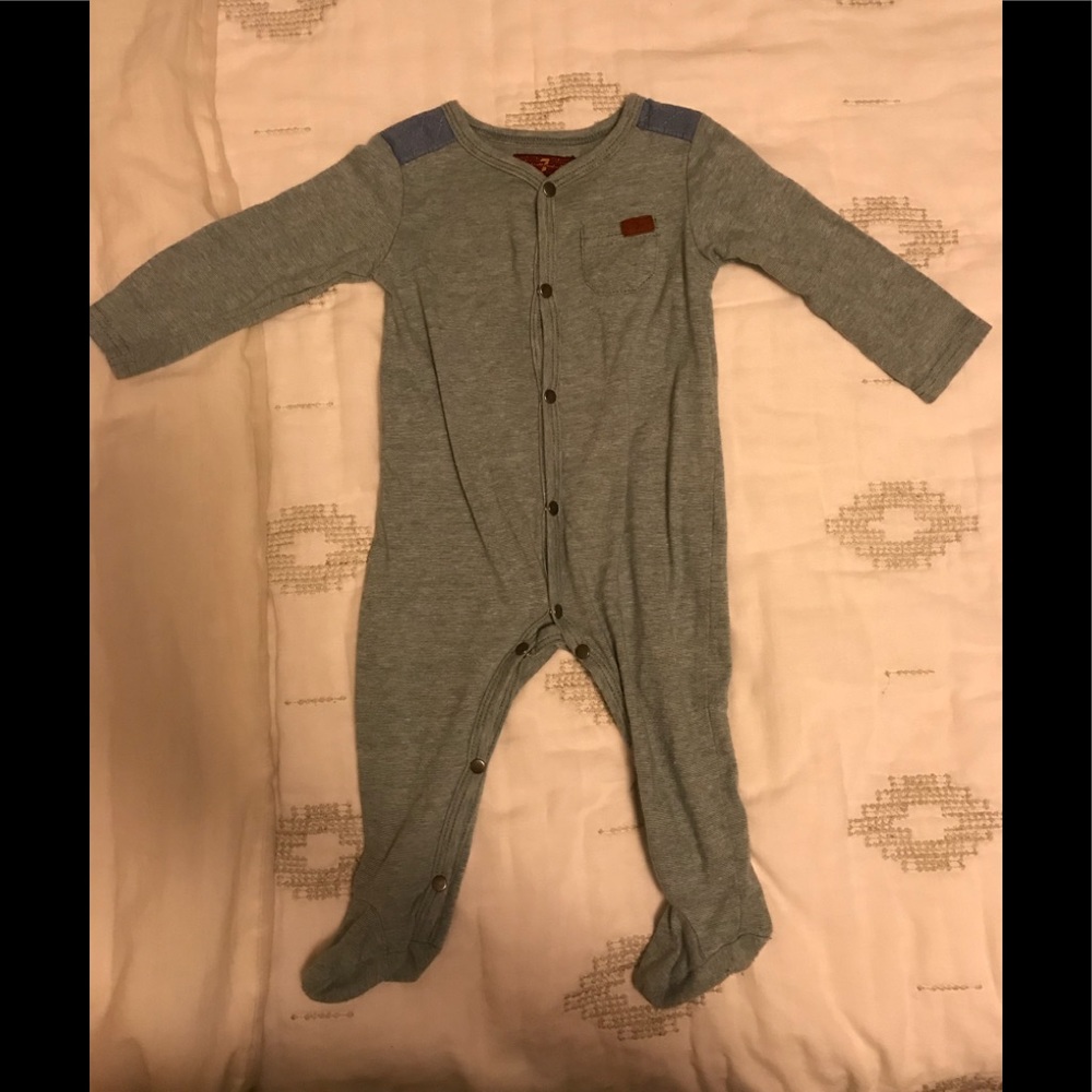 7 for all mankind onesie